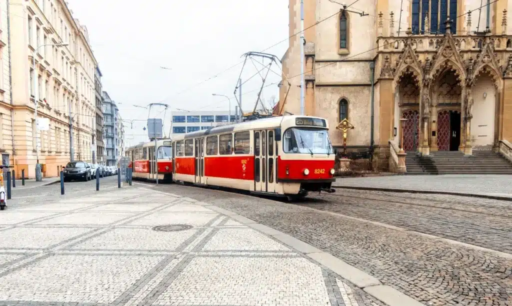 Portugal — Lisbon tram and viewpoint summer