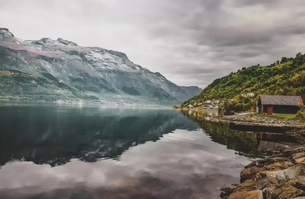 Norway — Norway fjords in June