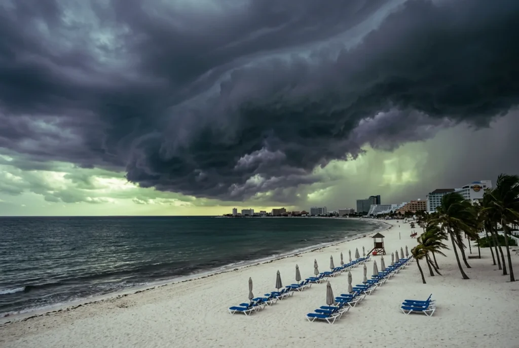 Cancun rainy season