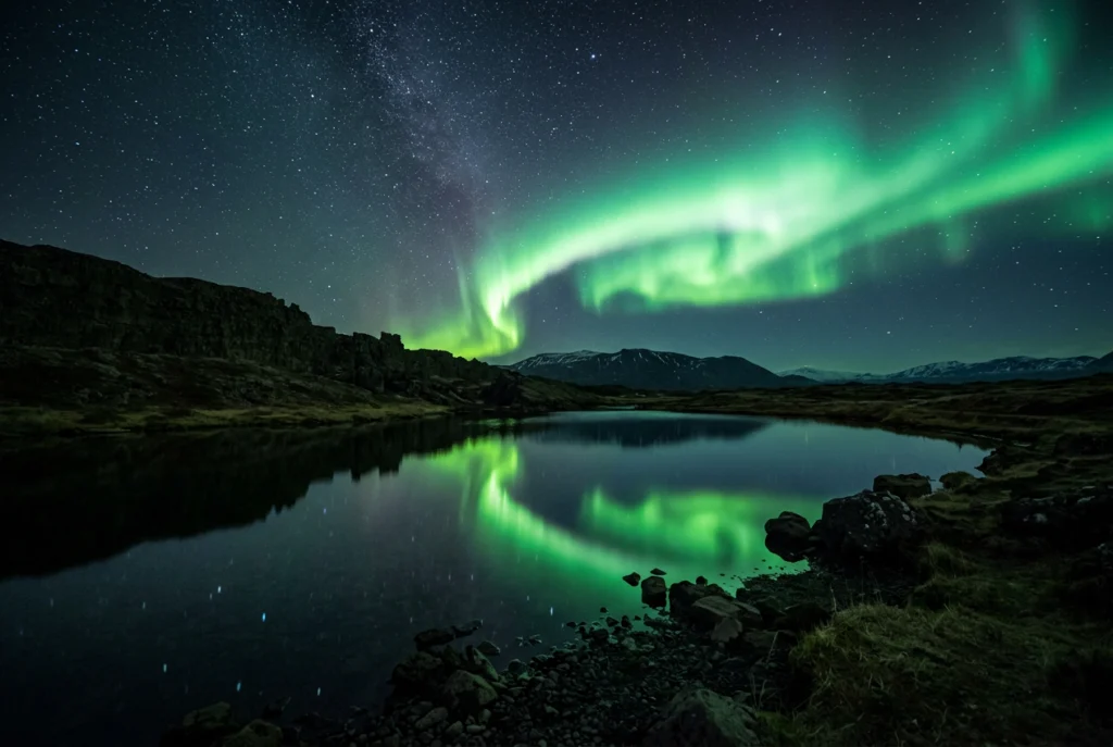 northern lights Iceland