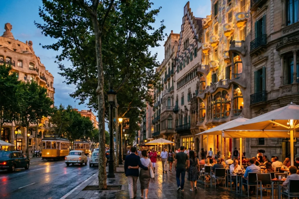 Barcelona itinerary
